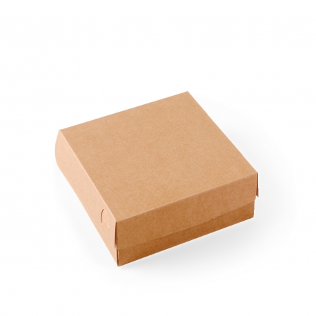 Boîte carrée en carton pour sushis
