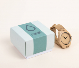 Boîte carton carrée pour montres