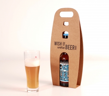 Boîte individuelle pour bière avec impression