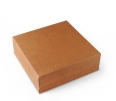 Boîte carton carrée bac-couvercle