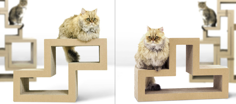 jouets en carton pour chats 8