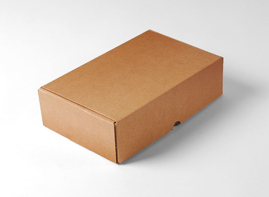 Boîte-mallette avec poignée carton