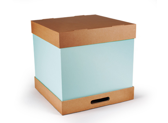 Boîte carton à gâteaux de grandes dimensions