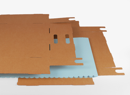 Boîte carton à gâteaux de grandes dimensions