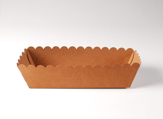 Barquette en carton