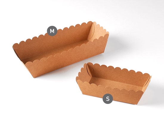 Barquette en carton