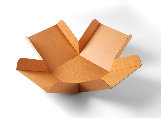 Boîte carton d'expédition avec couvercle