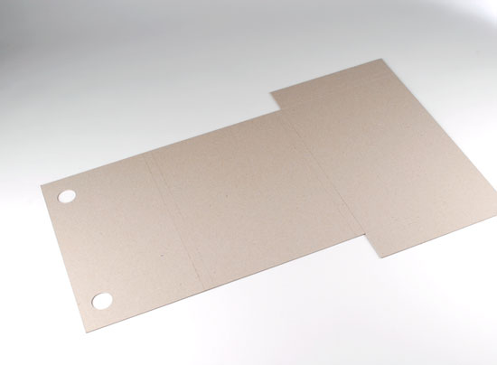 Dossier porte document en carton
