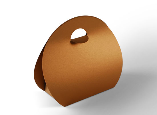 Sac en carton avec anse