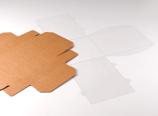 Boîte carton avec couvercles