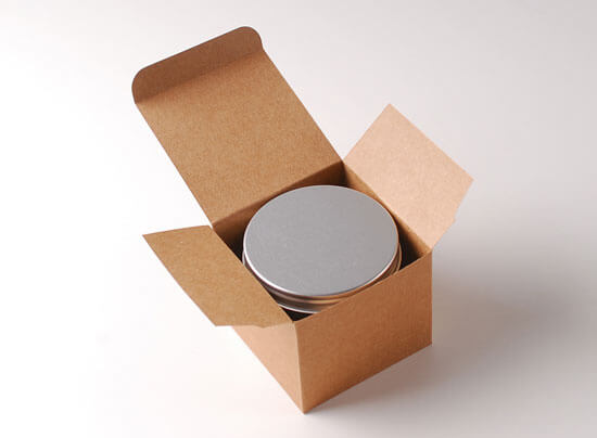 Flacon en verre 250ml pour les bougies aromatiques