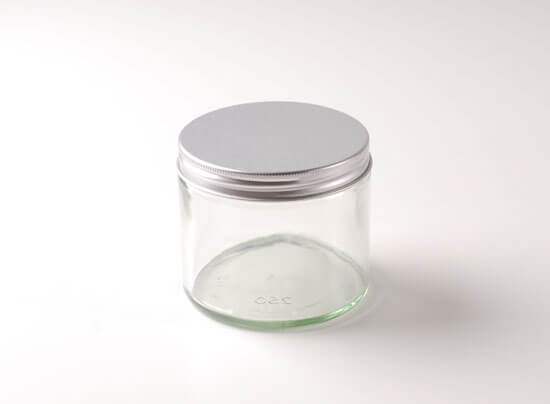 Flacon en verre 250ml pour les bougies aromatiques