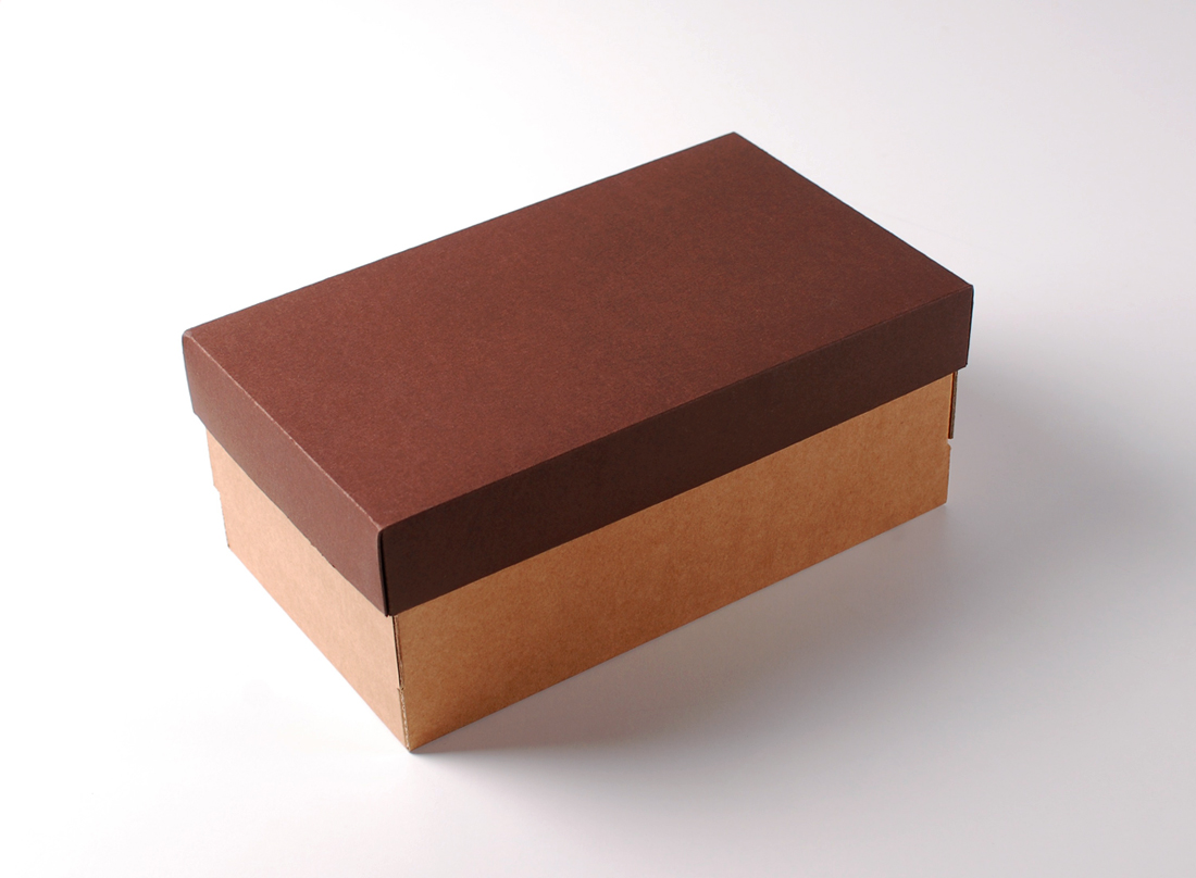 Boîte à chaussures en carton