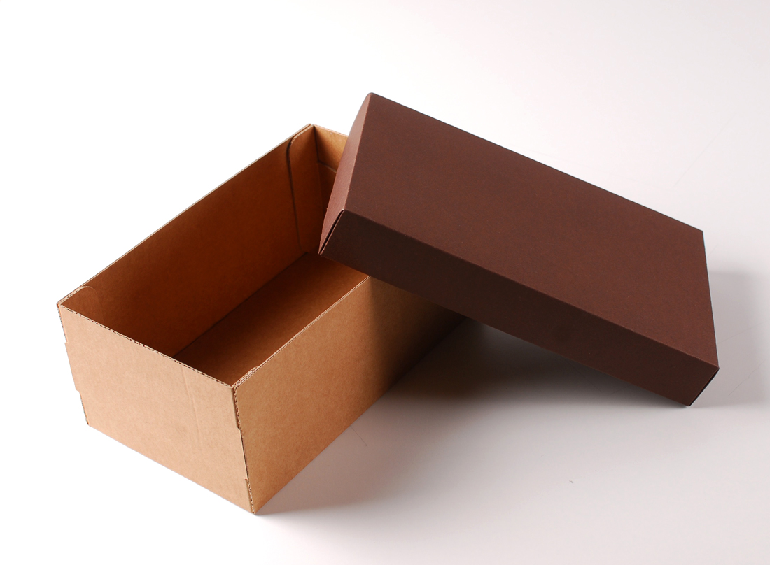 Boîte à chaussures en carton