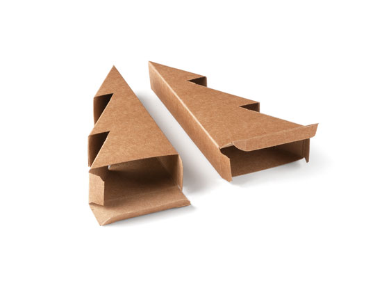 Boîte sapin de Nöel en carton 
