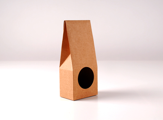 Boîte avec fenêtre pour la nourriture