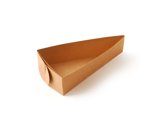 Boîte pour portion de tarte