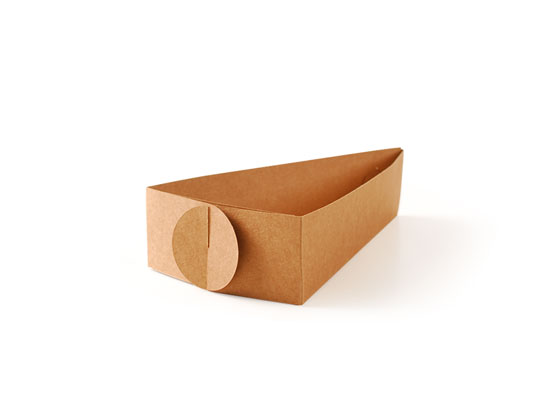 Boîte pour portion de tarte