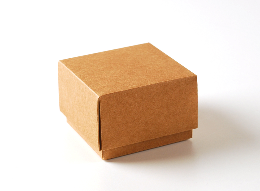 Boîte carton carrée pour montres