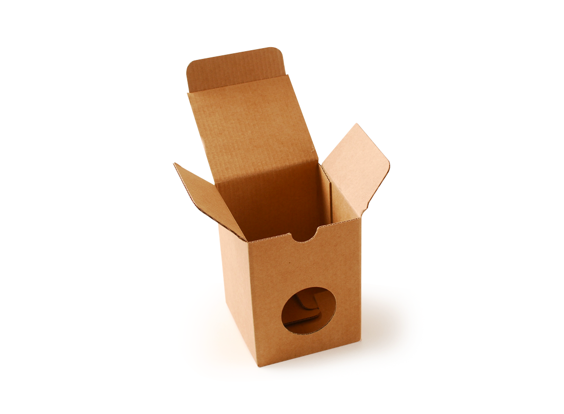 Boîte carton pour tasses sans anse