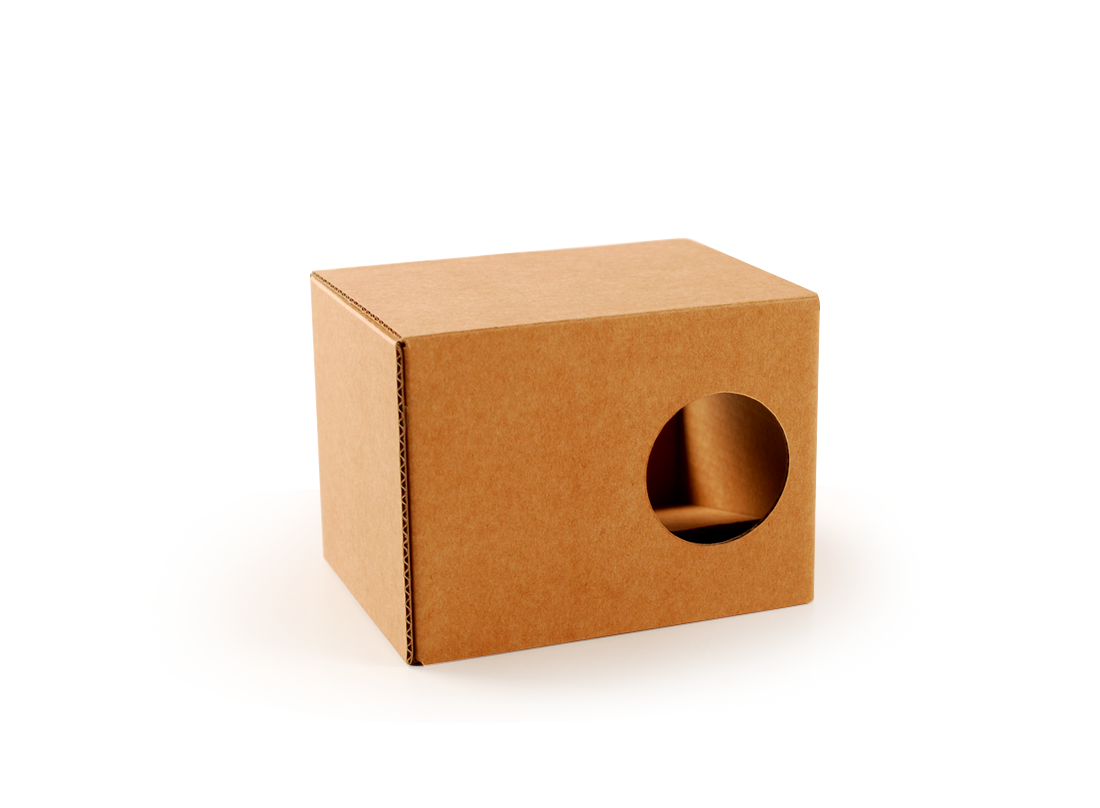 Boîte carton pour tasse à café