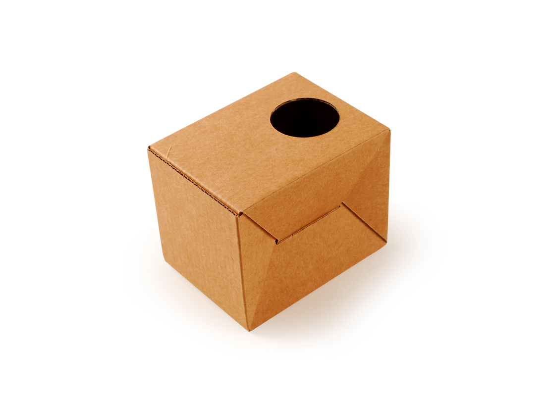 Boîte carton pour tasse à café