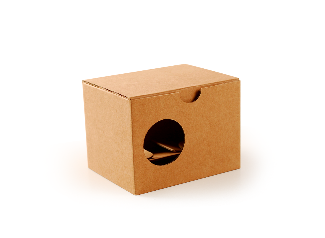 Boîte carton pour tasse à café