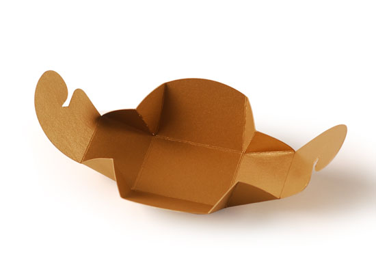 Petite boîte carton de chocolats individuelle