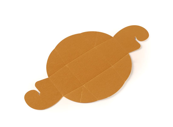 Petite boîte carton de chocolats individuelle