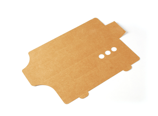 Emballage carton vente à emporter pour crêpes