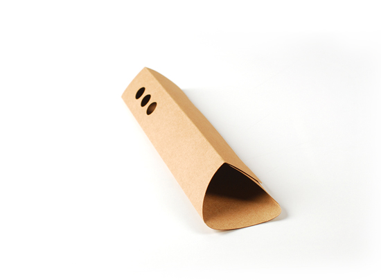 Emballage carton vente à emporter pour crêpes
