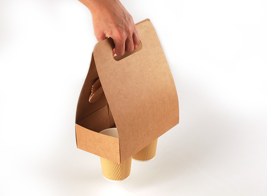 Boîte pour nourriture à emporter en carton 