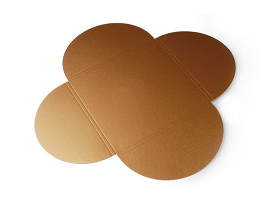 Boîte plate pour invitations