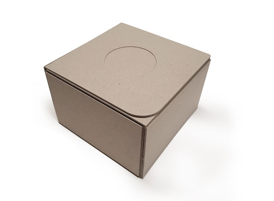 Boîte carton auto-montable carton 100% recyclée