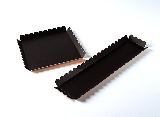 Plateau en carton pour biscuits