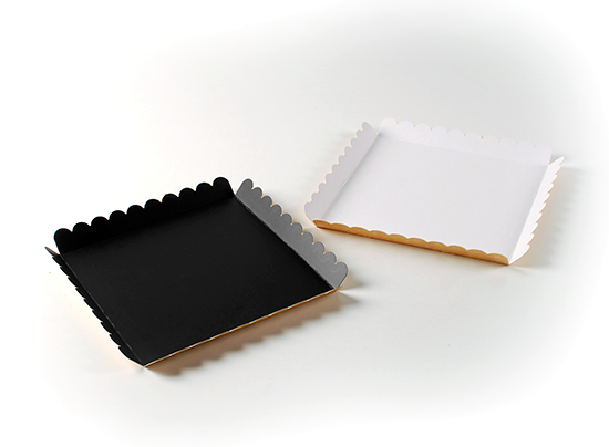 Plateau en carton pour biscuits