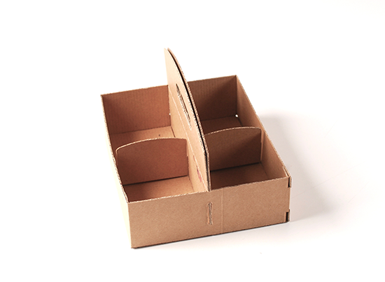 Caisse en carton pour fruits rouges