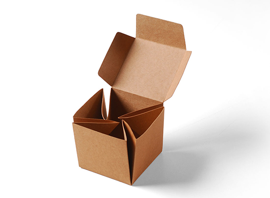 Boîte carton pour des crèmes cosmètiques