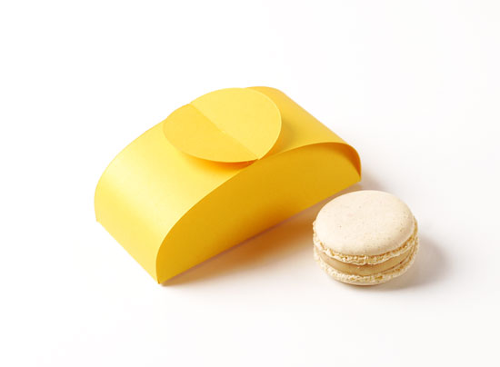 Boîte pour deux macarons