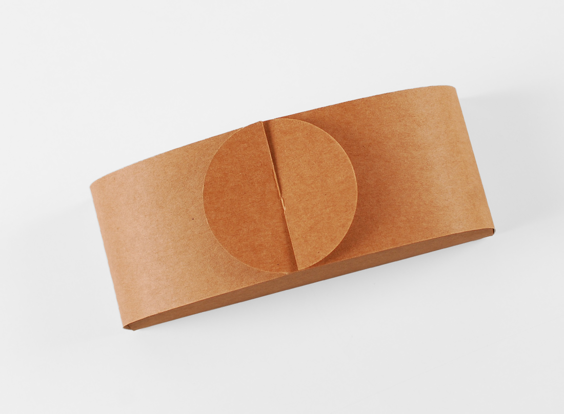 Boîte en carton élégante pour sushis