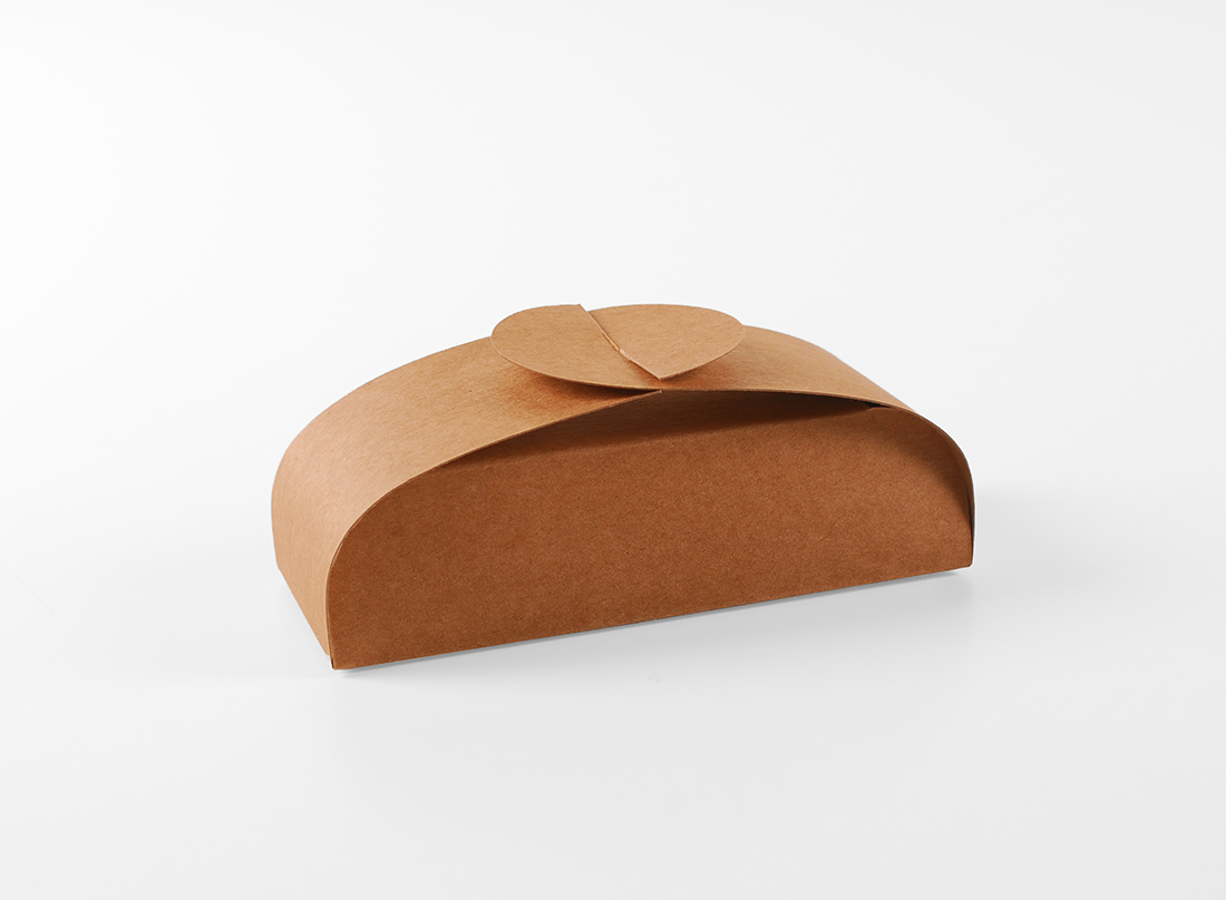 Boîte en carton élégante pour sushis