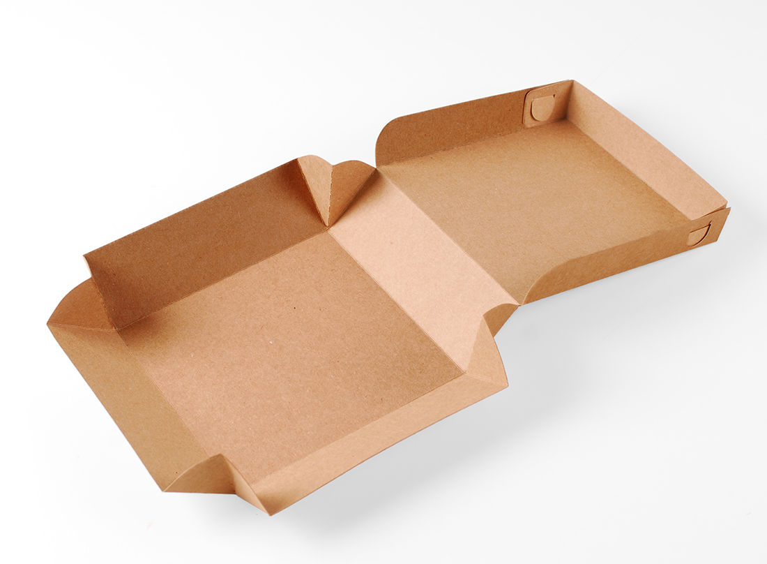 Boîte carrée en carton pour sushis