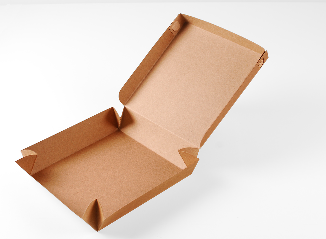 Boîte carrée en carton pour sushis