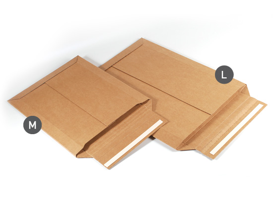 Enveloppes d'expédition en carton