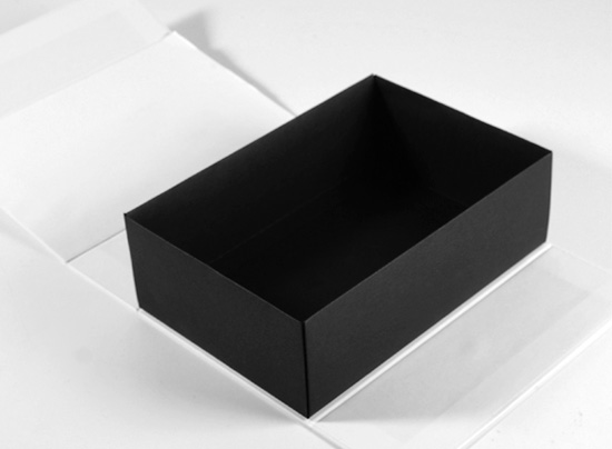 Boîte rectangulaire doublée à monter soi-même