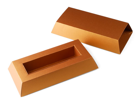 Boîte carton pour chocolat rectangulaire