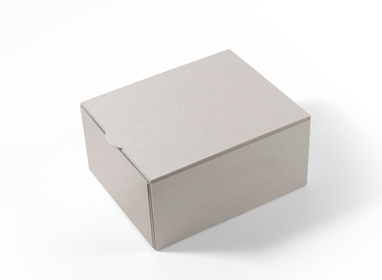 Boîte rectangulaire à monter soi-même en carton écologique rigide