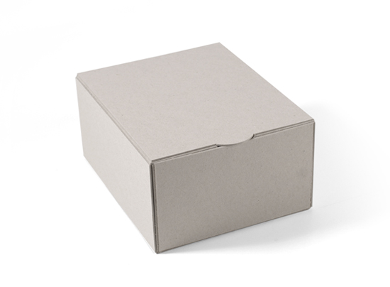 Boîte rectangulaire à monter soi-même en carton écologique rigide