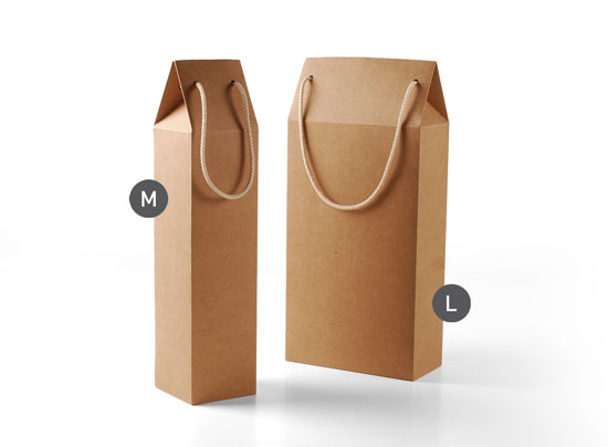 Boîte cadeau pour une bouteille